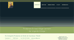 Desktop Screenshot of praxis-liermann.de